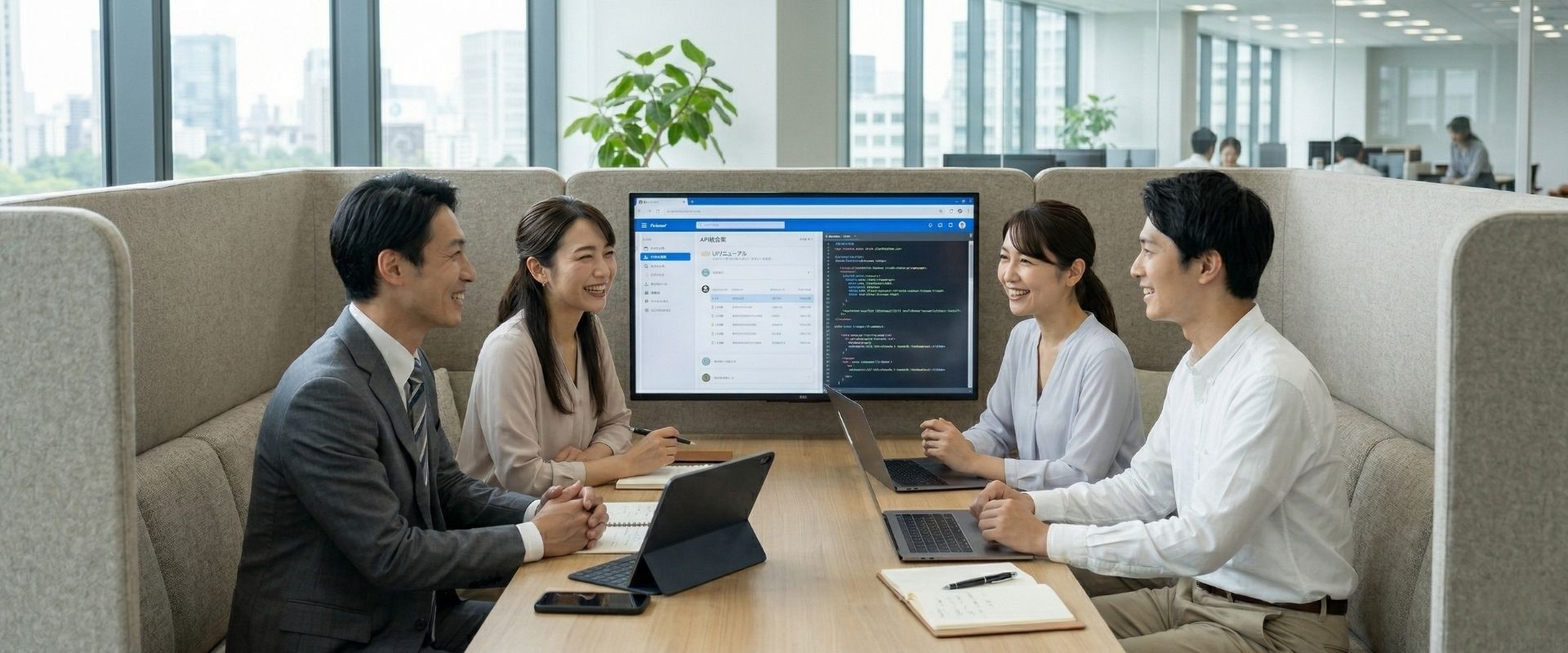 チームで働くイメージ